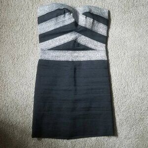 🎉 Pleasure Doing Business strapless bodycon Dress 🎉